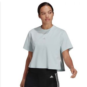 Adidas Womens Addidas X Zoe Saldana Collection Performance Tee NWT